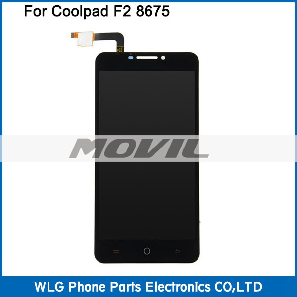 Original Black LCD Screen For Coolpad F2 8675 LCD Display With Touch Screen